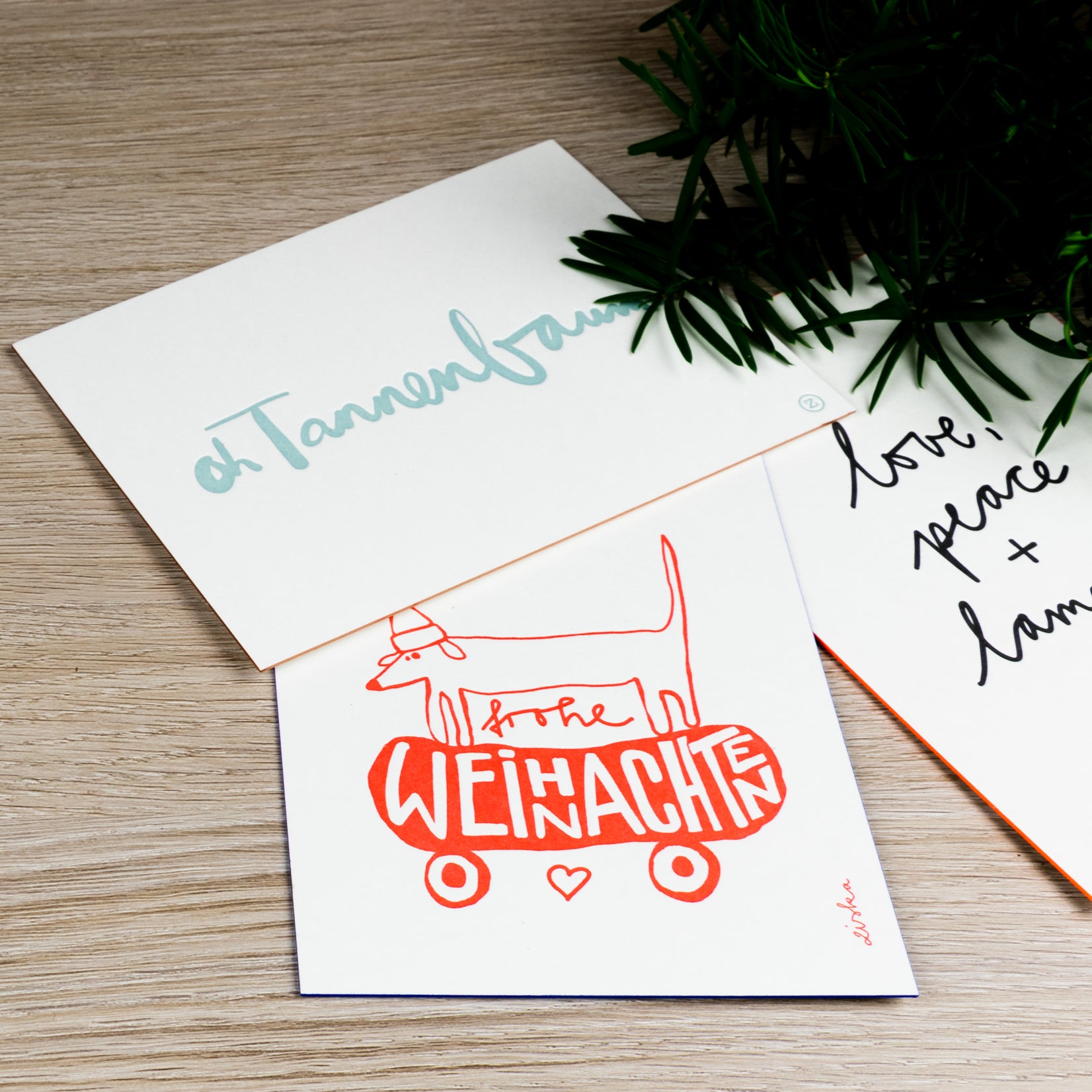 Werkstatt Höflich Karte oh Tannenbaum