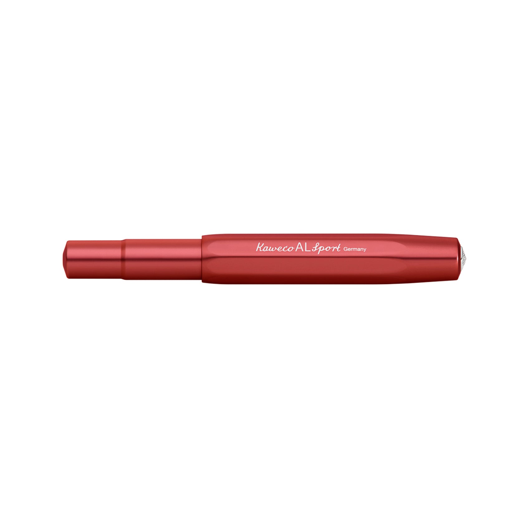 Kaweco Rollerball Gelroller AL SPORT Aluminium seidenfinish rot deep red