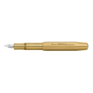 Kaweco Füller Füllhalter Brass Sport Messing Stift Feder M