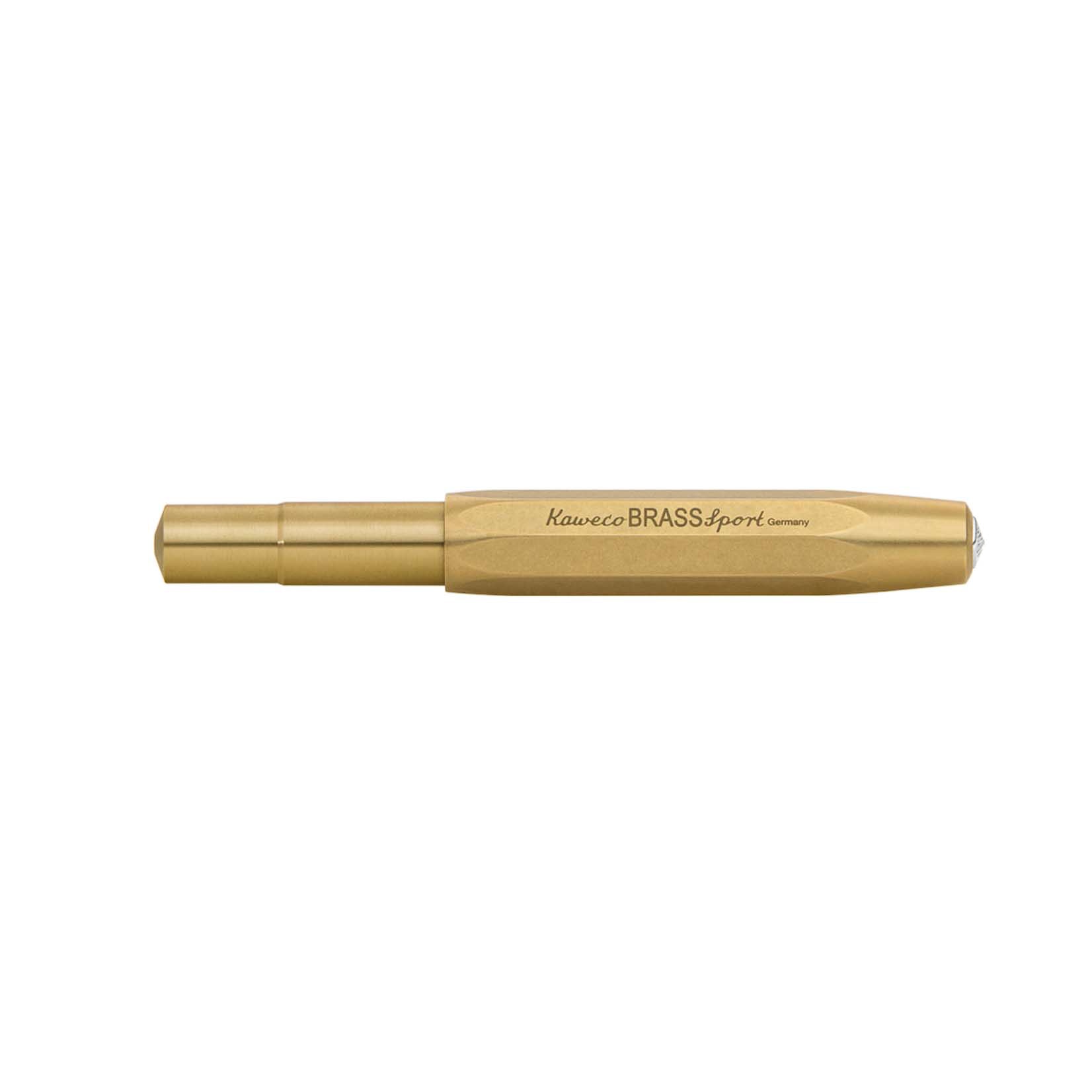 Kaweco Gel Roller Rollerball Brass Sport Messing Stift