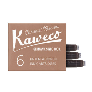 Kaweco Tintenpatronen caramelbraun