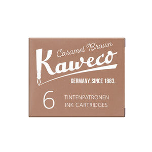 Kaweco Tintenpatronen caramelbraun
