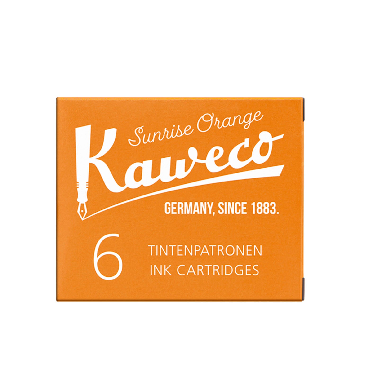 Kaweco Füllerpatronen für Füllhalter Füller Tintenpatronen Tinte sonnengelb gelb orange