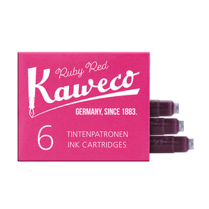 Kaweco Füllerpatronen für Füllhalter Füller Tintenpatronen Tinte rubinrot