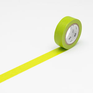 mt masking tape japanisches washi tape Reispapier uni einfarbig wakanae grün hellgrün