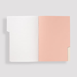 Mishmash Portugal Notizbuch Notizheft Buch 3 Tabs Register Scarlett rot red himbeerrot