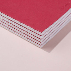Mishmash Portugal Notizbuch Notizheft Buch 3 Tabs Register Scarlett rot red himbeerrot
