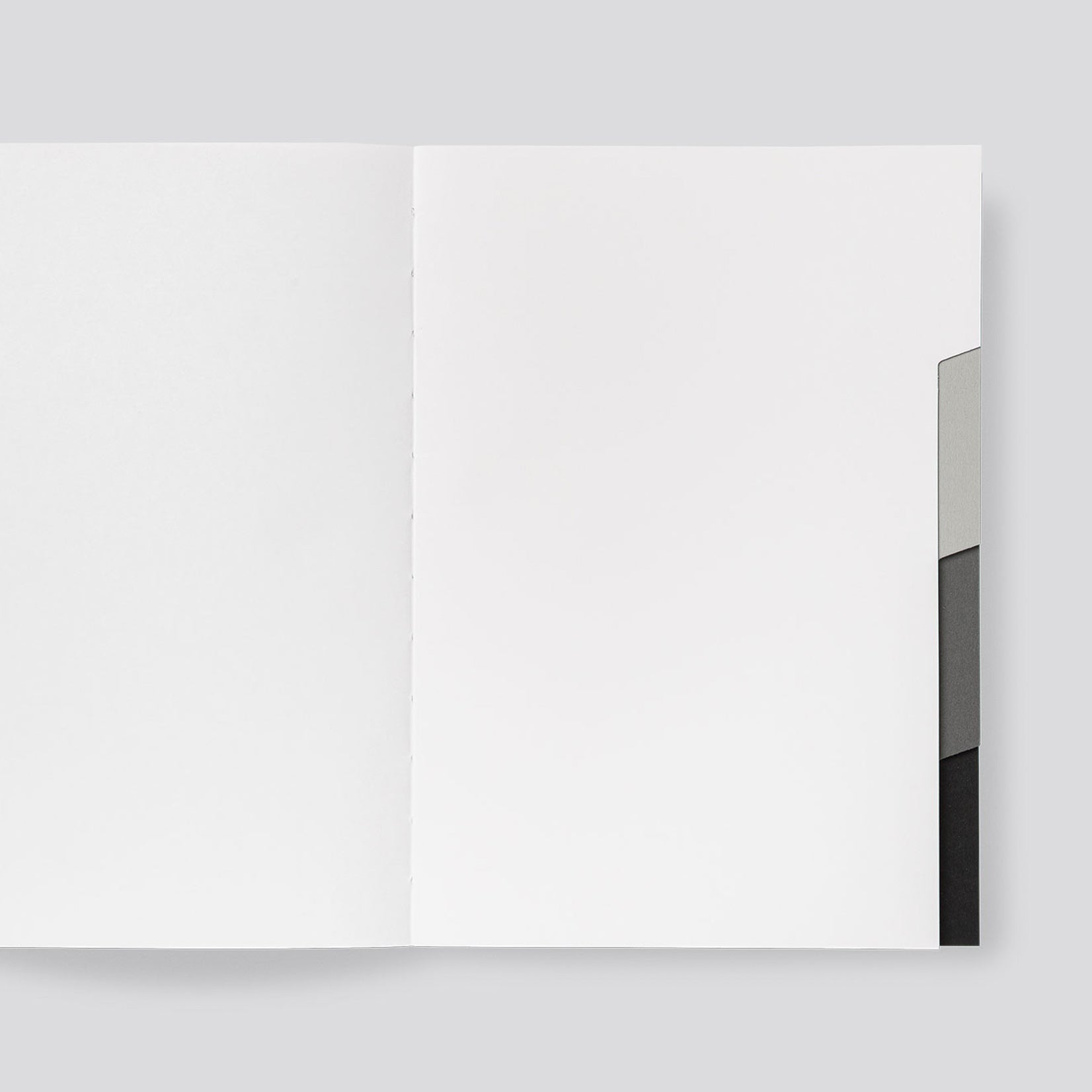 Mishmash Portugal Notizbuch Notizheft Buch 4 Tabs Register pale grey grau