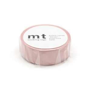 mt masking tape uni einfarbig pastel Scarlett pink rosa japanisches washi tape Reispapier