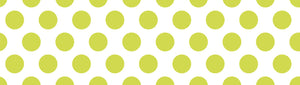 mt masking tape dots lime