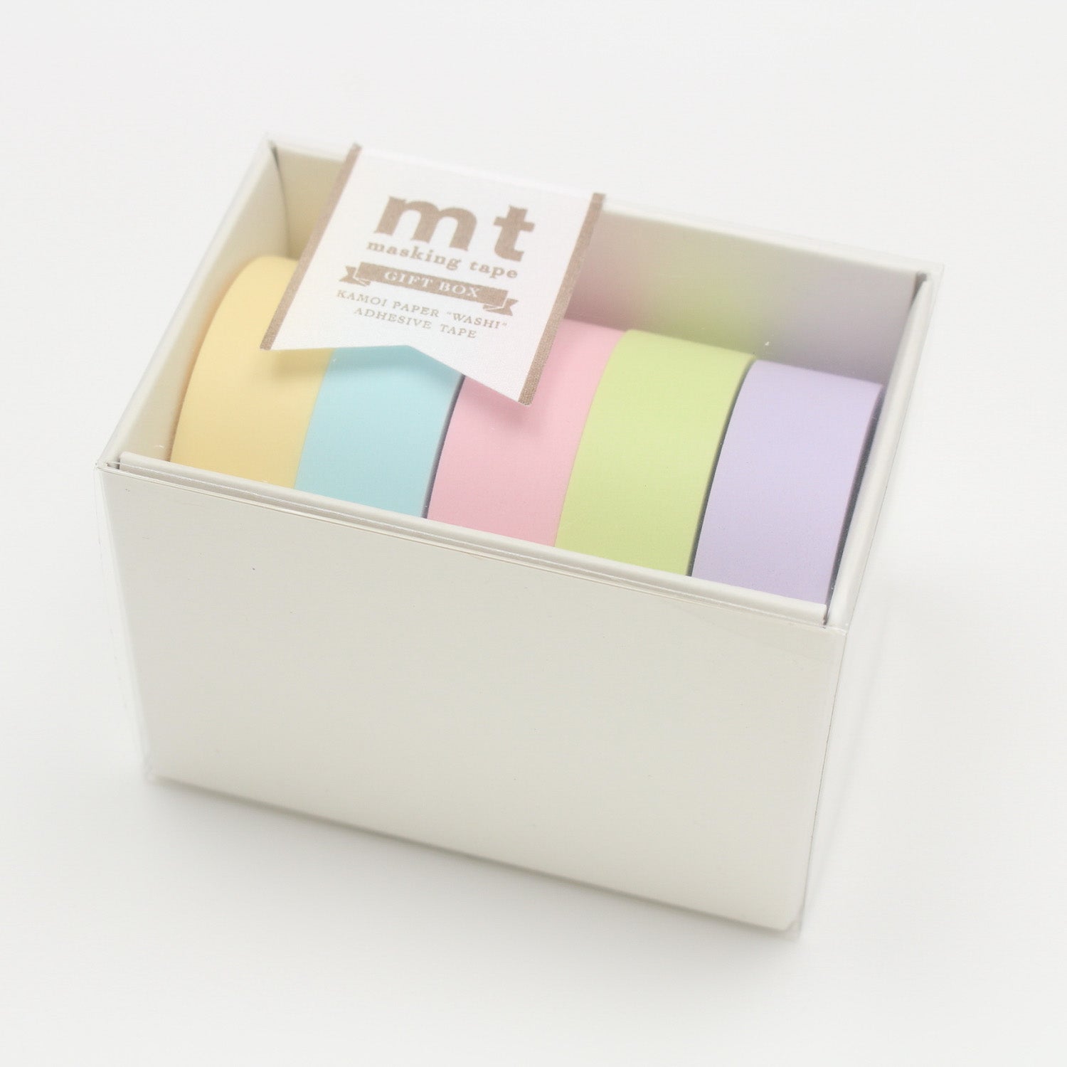 mt masking tape Geschenkbox pastel2 Pastell washi tape Reispapier Geschenk Dekotape Japan