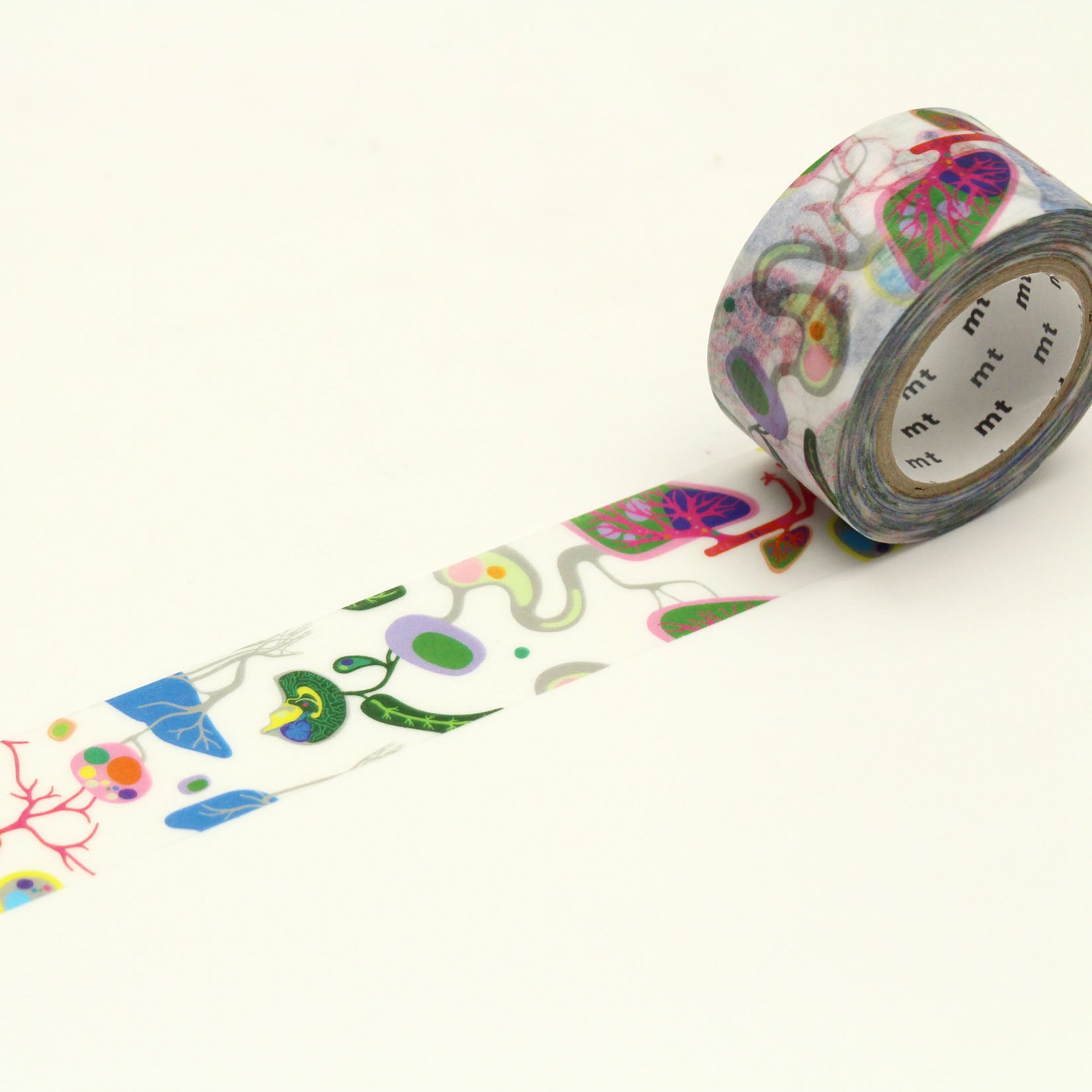 mt masking tape japanisches washi tape Reispaper Stockholm Design Lab Human Being Organe Anatomie