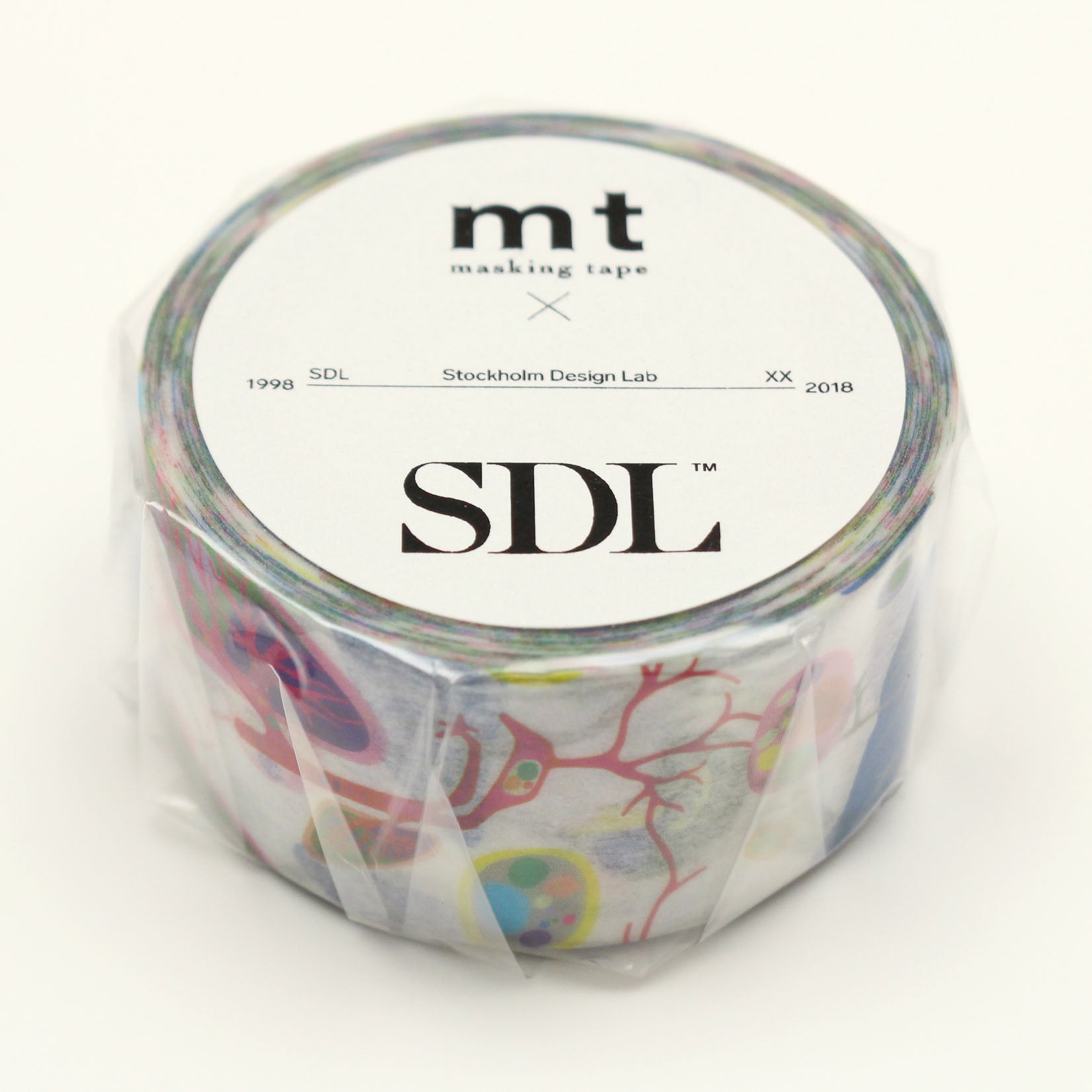 mt masking tape japanisches washi tape Reispaper Stockholm Design Lab Human Being Organe Anatomie