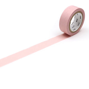 mt masking tape uni einfarbig pastel Scarlett pink rosa japanisches washi tape Reispapier