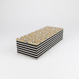 oh papier Rechteckige Box "Pandas"