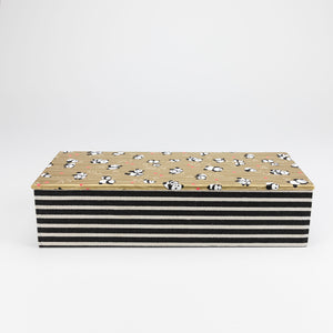 oh papier Rechteckige Box "Pandas"