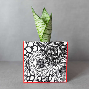 oh papier Utensilo groß "Blüten und Ranken"