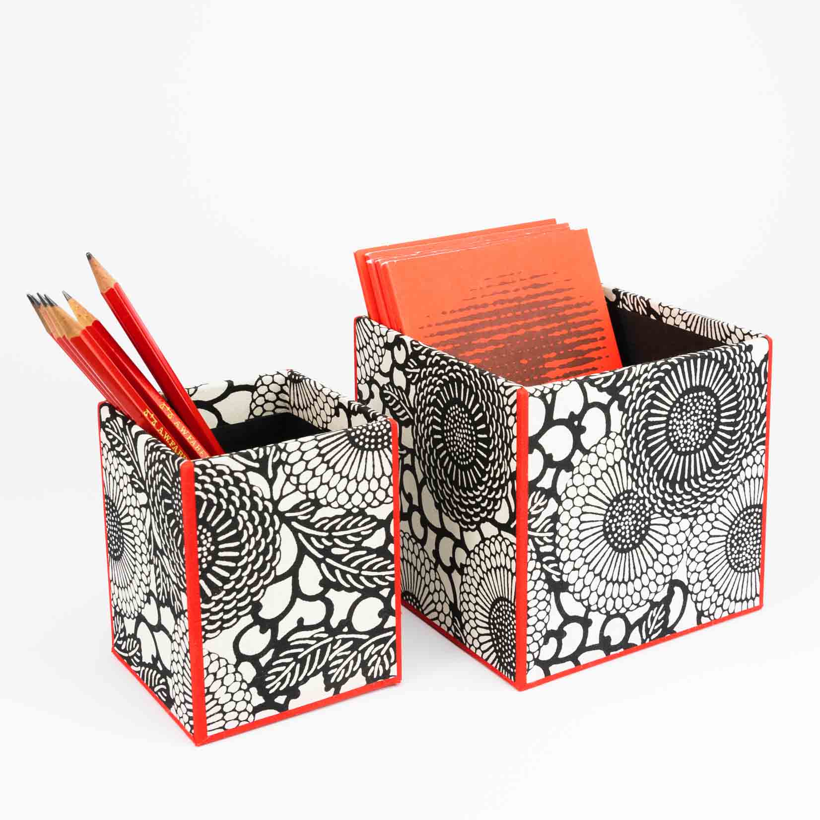 oh papier Utensilo groß "Blüten und Ranken"