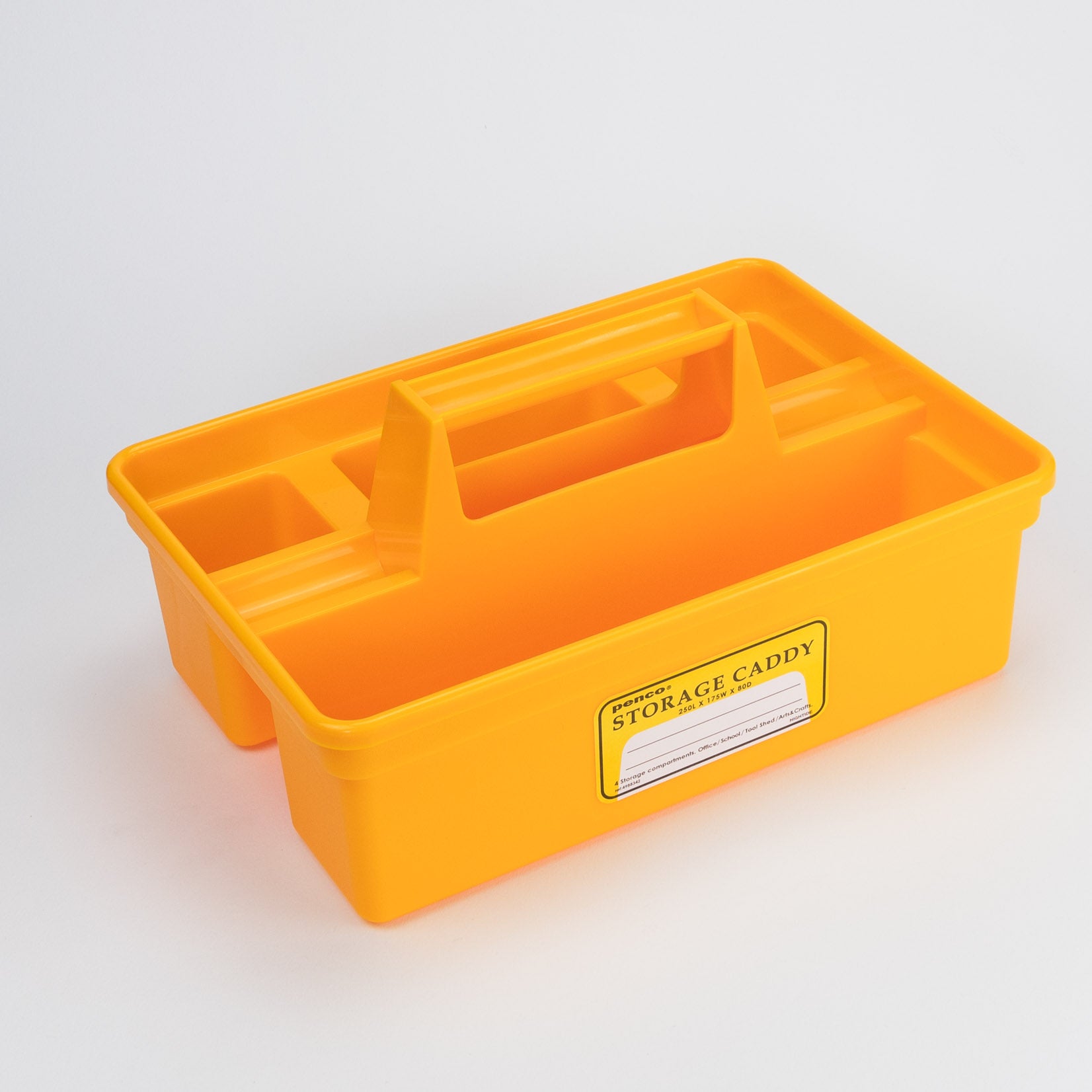 Penco Storage Caddy Organizer Utensilo Aufbewahrung Ordner Ordnung gelb – paletti store