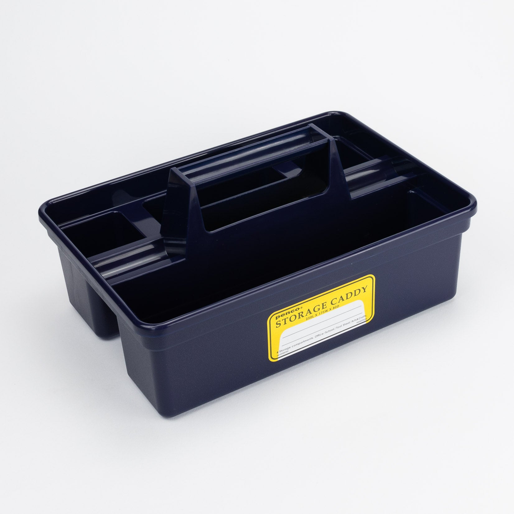 aufbewahrung und ordnung Penco Storage Caddy Organizer Utensilo Aufbewahrung blau Ordnung Ordner navy blau – paletti store