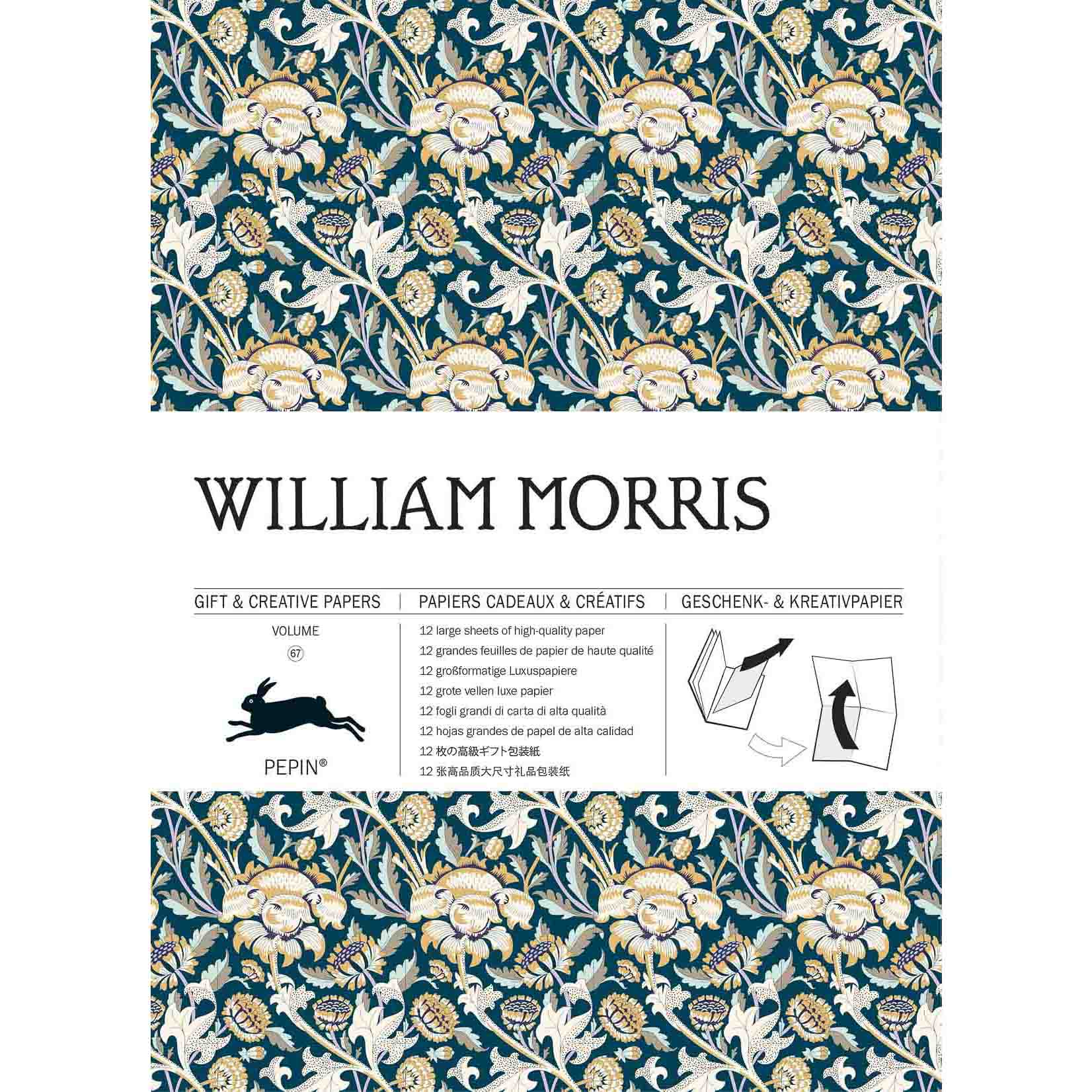 Pepin Press Geschenk- und Kreativpapier William Morris