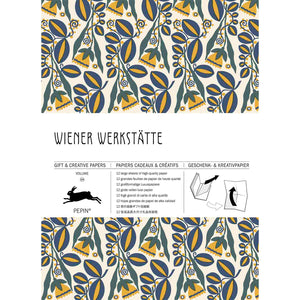 Pepin Press Geschenkpapierbuch Wiener Werkstätten Gift & Creative Paper Book Kreativpapier Geschenkpapier Bastelbuch