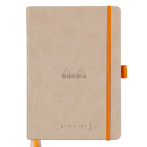 Rhodia Goalbook Hardcover Notebook Notizbuch A5 beige