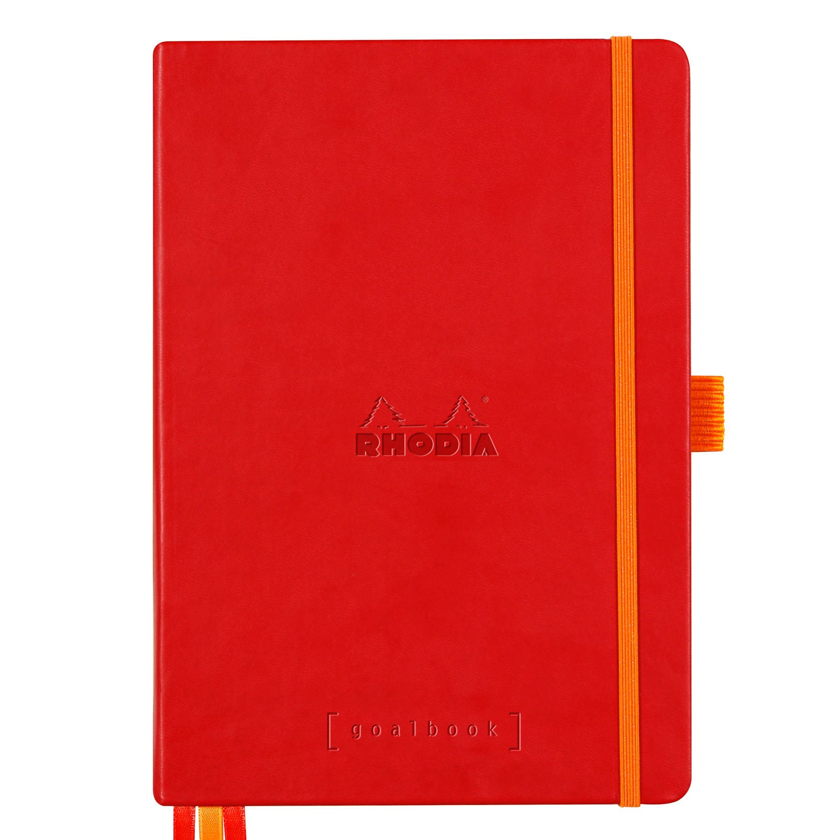 Rhodia Goalbook Hardcover Notebook Notizbuch A5 mohnrot rot