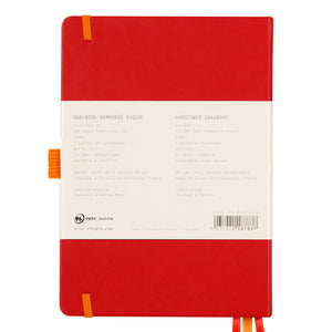 Rhodia Goalbook Hardcover Notebook Notizbuch A5 mohnrot rot