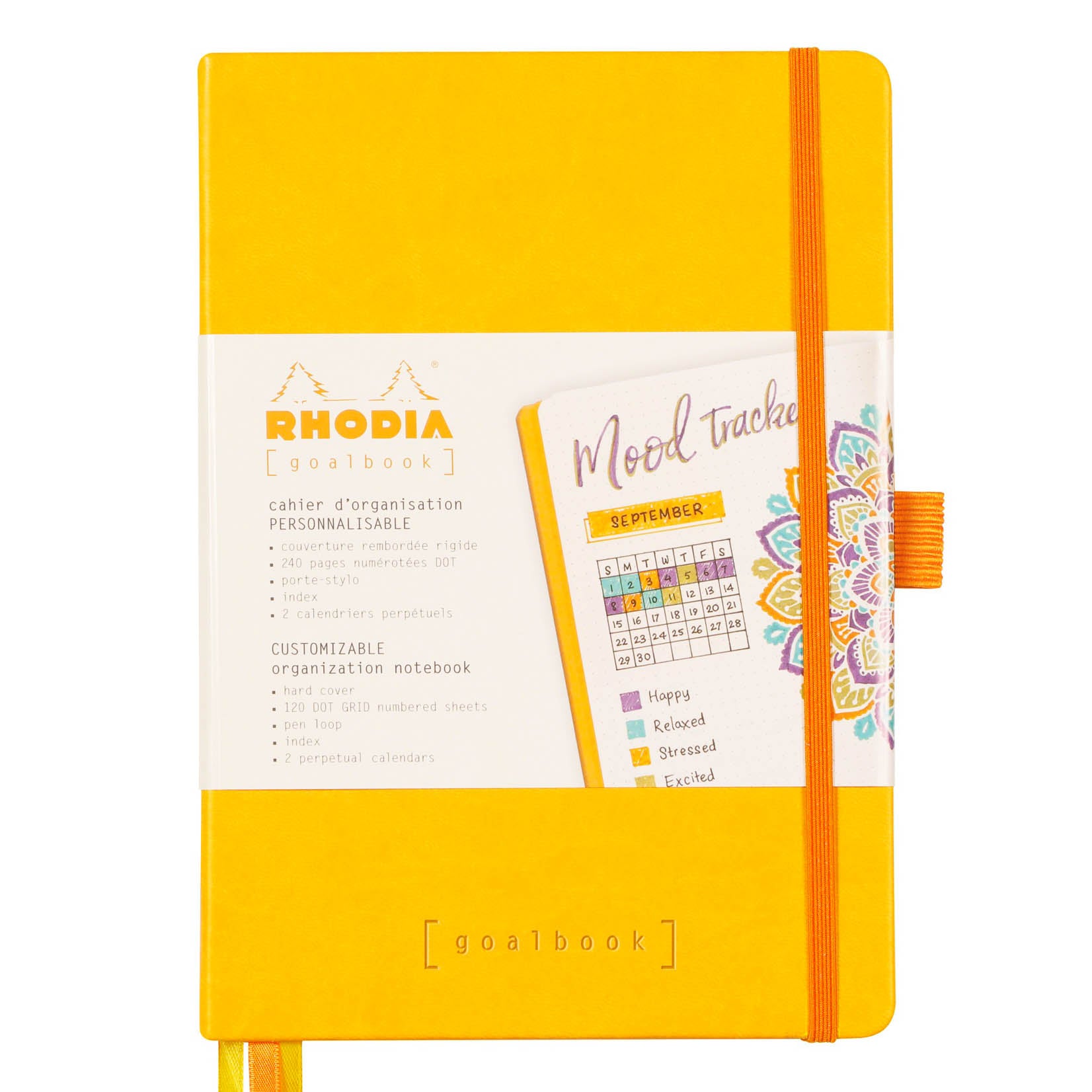 Rhodia Goalbook Hardcover Notebook Notizbuch A5 narzisse gelb