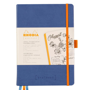 Rhodia Goalbook Hardcover Notebook Notizbuch A5 saphir blau