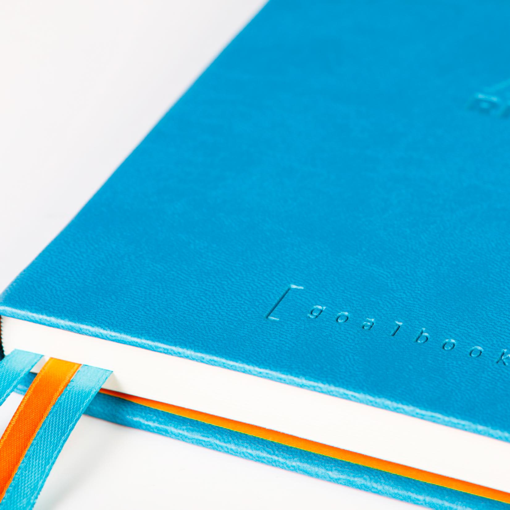 Rhodia Goalbook Hardcover Notebook Notizbuch A5 türkis blau