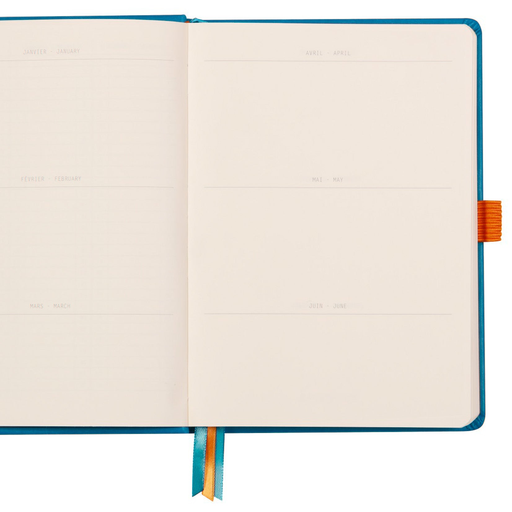 Rhodia Goalbook Hardcover Notebook Notizbuch A5 türkis blau