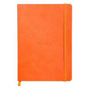 Rhodia Rhodiarama dot A5 Notebook Notizbuch Softcover tangerine orange