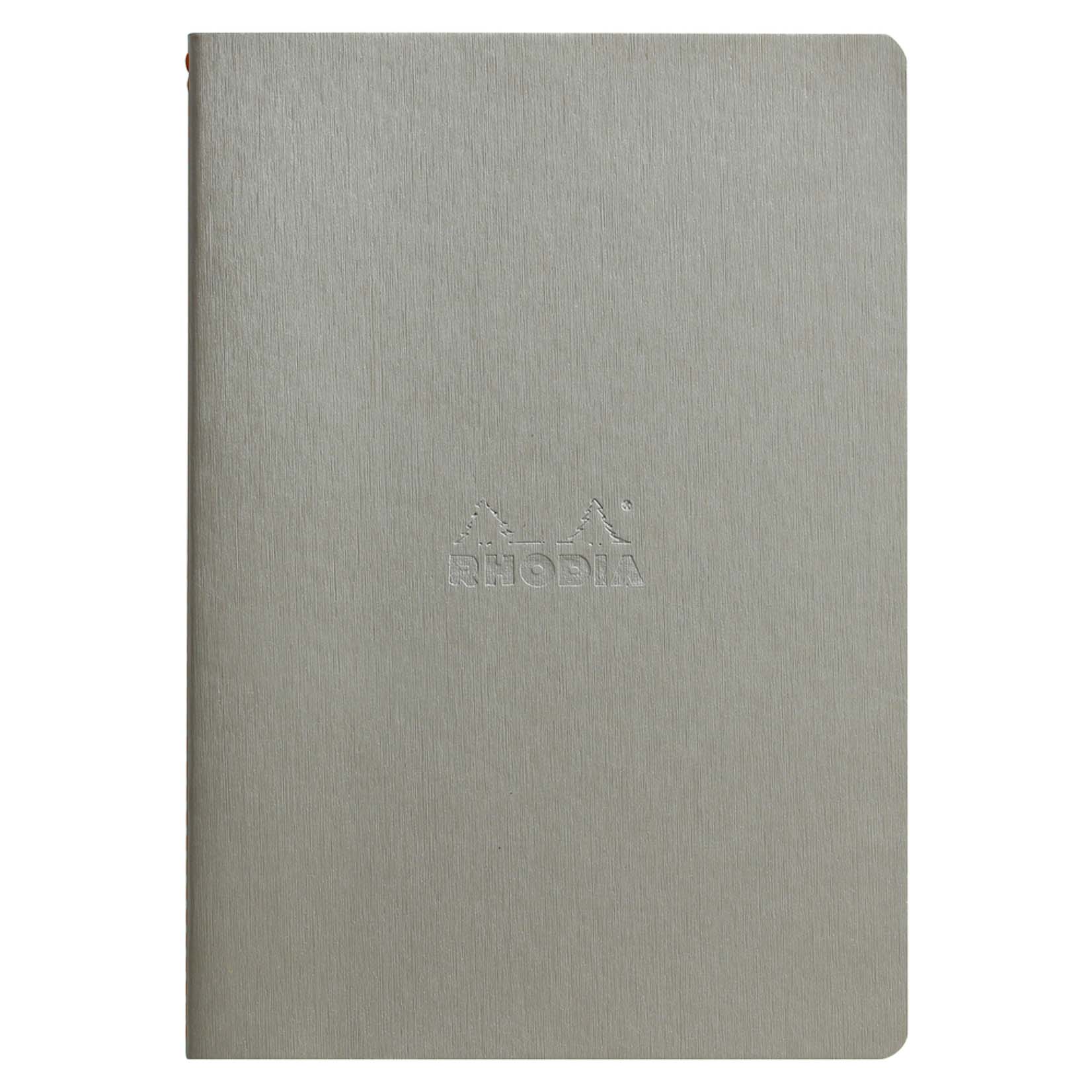 Rhodia Rhodiarama dot A5 silber silver Notebook Notizbuch Notizheft