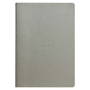 Rhodia Rhodiarama dot A5 silber silver Notebook Notizbuch Notizheft