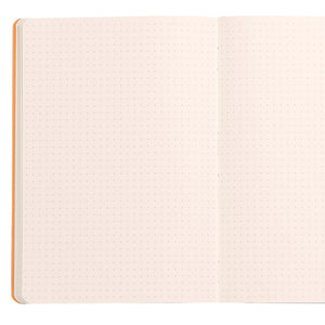 Rhodia Rhodiarama dot A5 Notebook Notizbuch Softcover pfaugrün grün