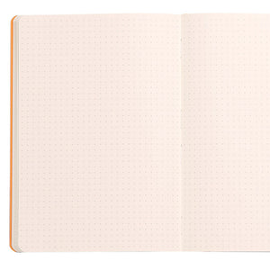 Rhodia Rhodiarama dot A5 Notebook Notizbuch Softcover pfaugrün grün