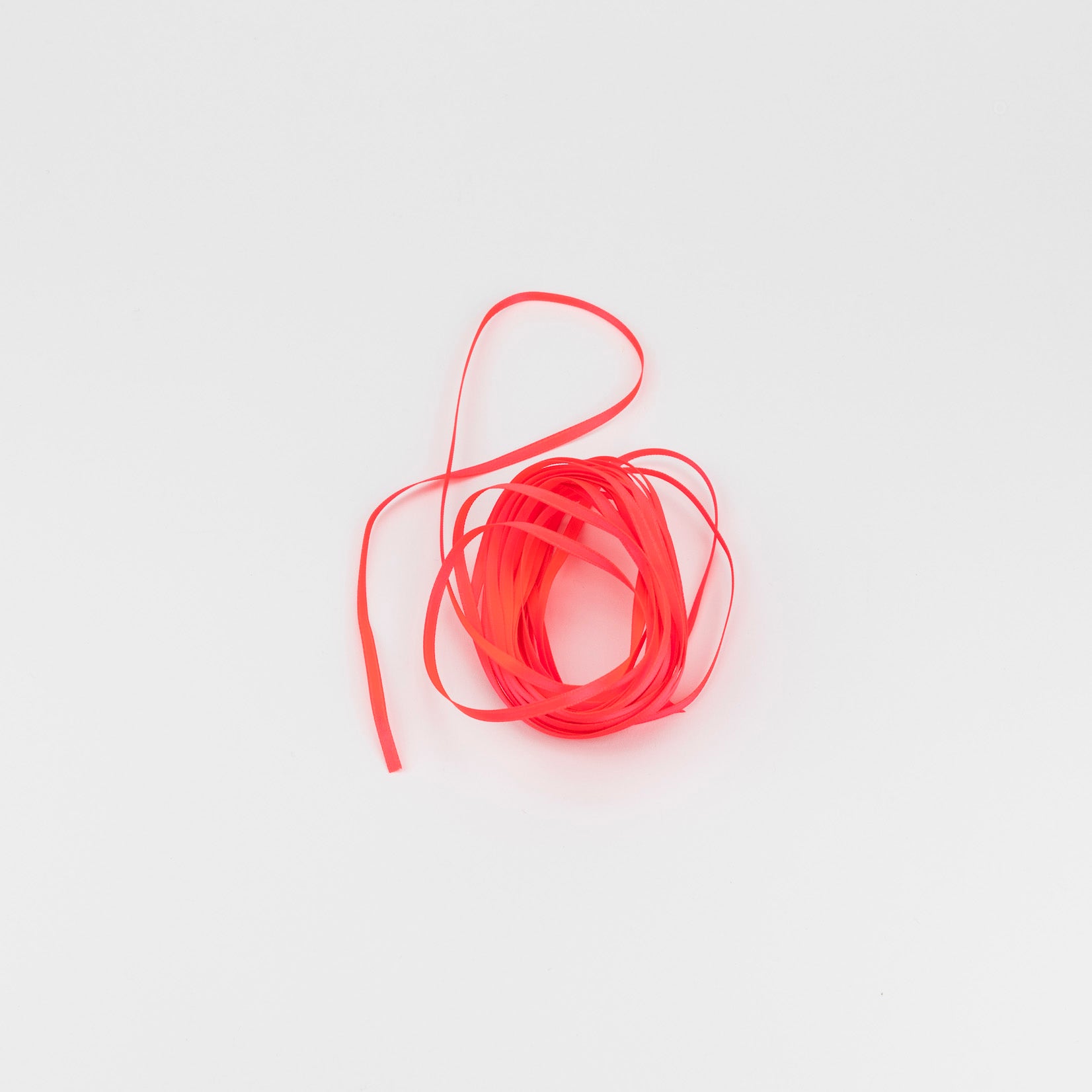 Satinband Geschenkband Schleife Geschenkverpackung 3 mm Satin neon rot