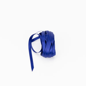 Satinband Geschenkband Schleife Geschenkverpackung 6 mm Satin deep blue dunkelblau