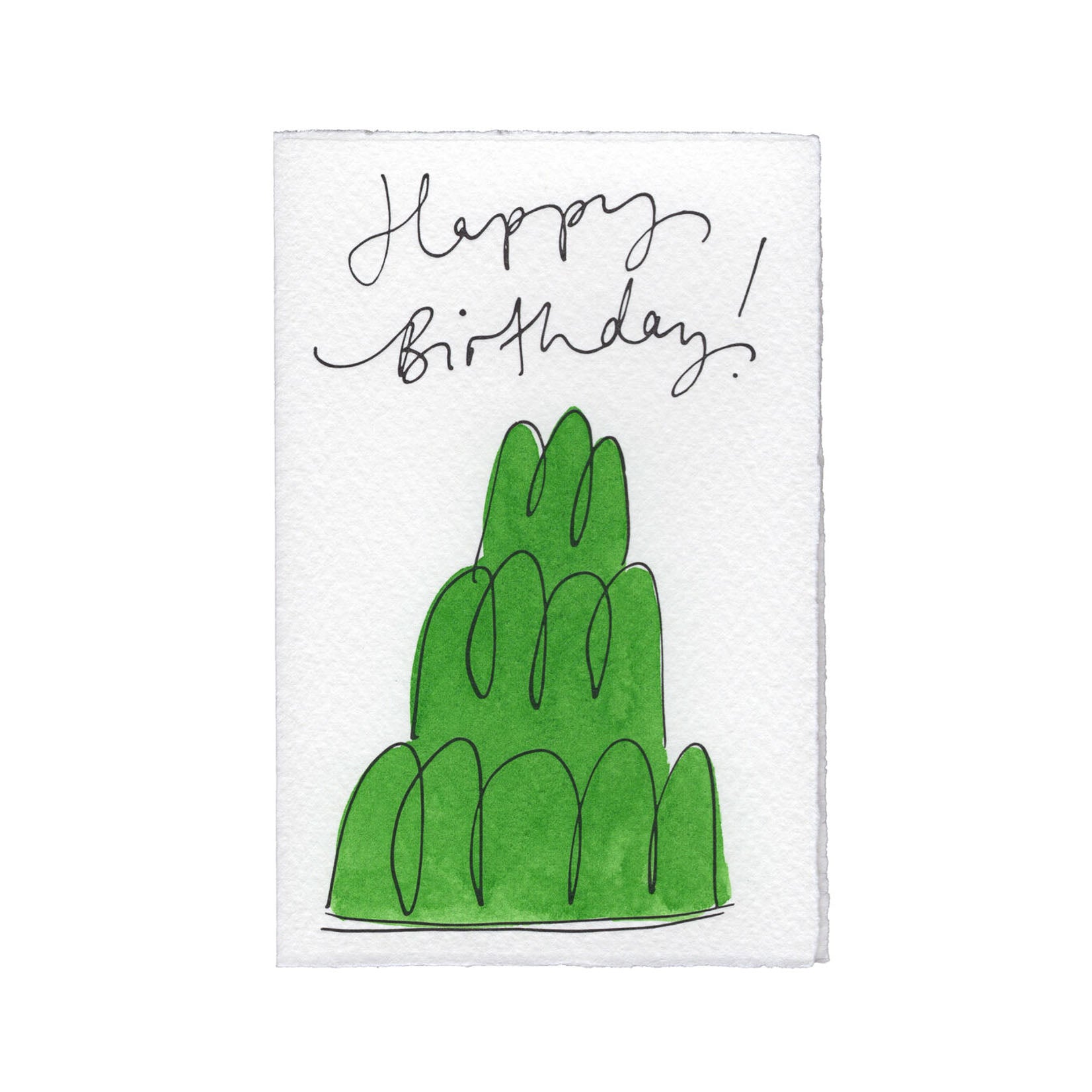 Scribble & Daub Klappkarte Geburtstagskarte Geburtstag Happy Birthday Jelly