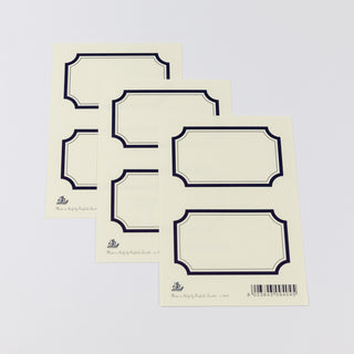 Tassotti Etiketten Scuola Blu