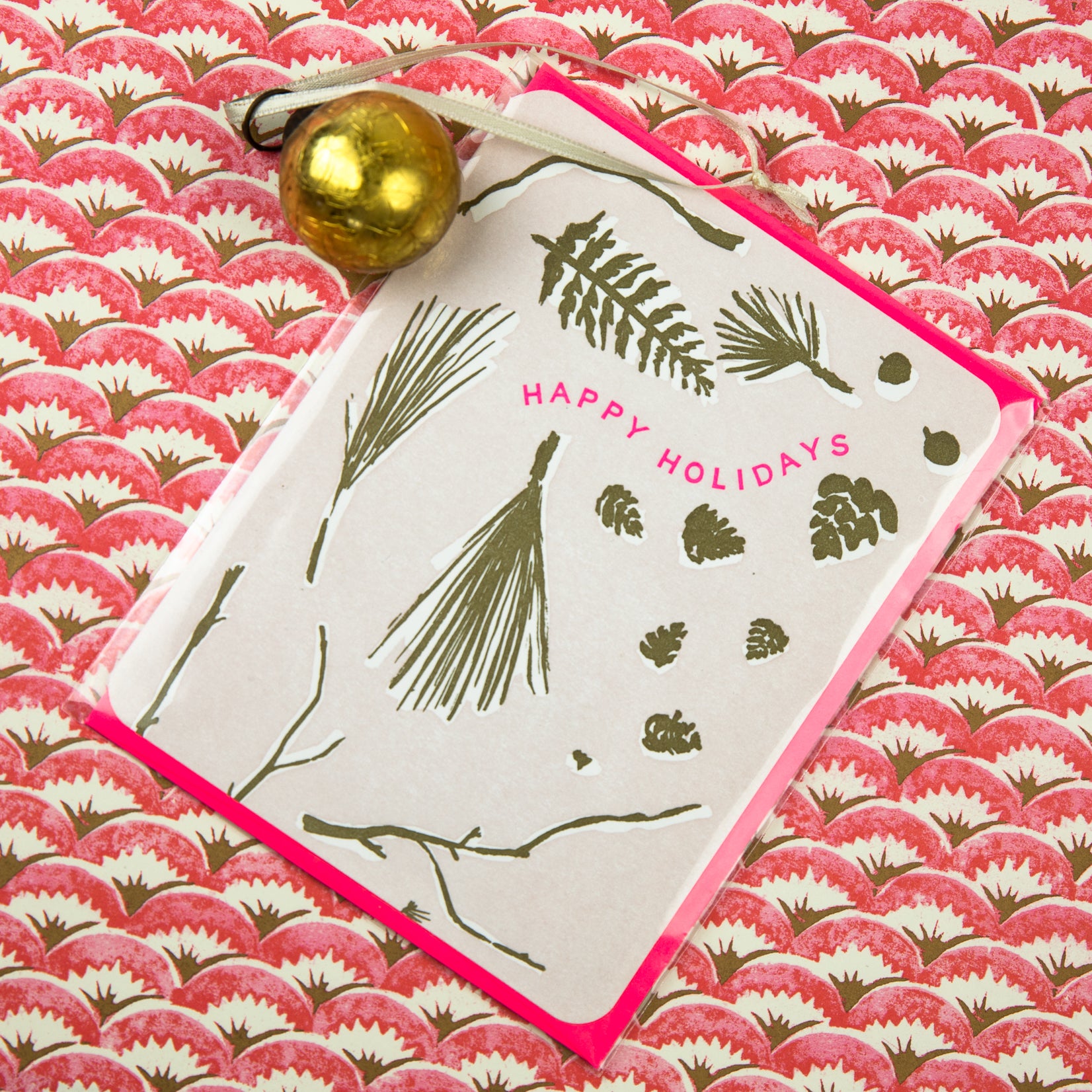Hammerpress Klappkarte Happy Holidays