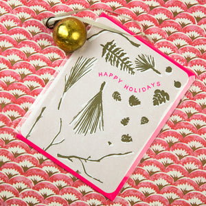 Hammerpress Klappkarte Happy Holidays