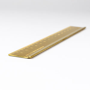 Traveler's Company Brass Ruler Messing Lineal